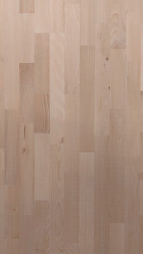 Plan de travail en hêtre b/c 3050 x 650 x 27 mm