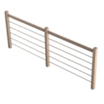 Provence - Chêne Garde-corps "G" - 320 cm