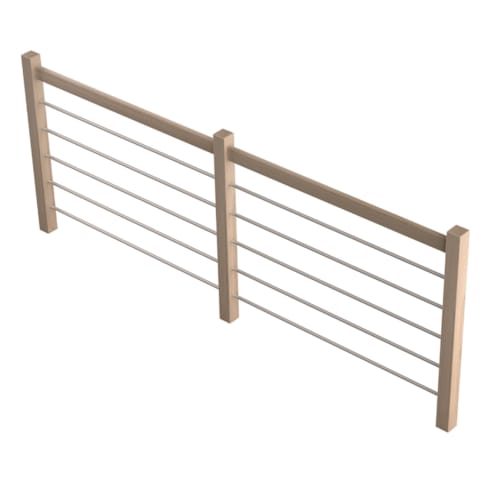 Provence - Chêne Garde-corps "G" - 320 cm