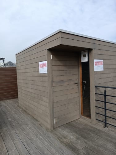 Abris de jardin Cornic - Cèdre - Toit plat - 300 x 312 cm