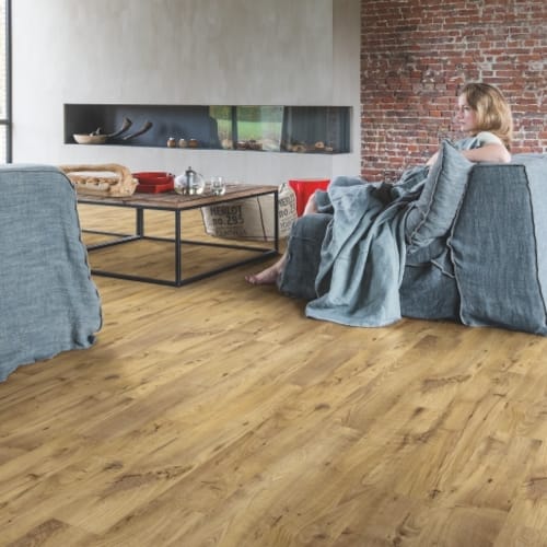 Quick-Step vinyle Livyn Alpha Vinyl Blos Base - Châtaignier vintage naturel 40029 - 5 x 18