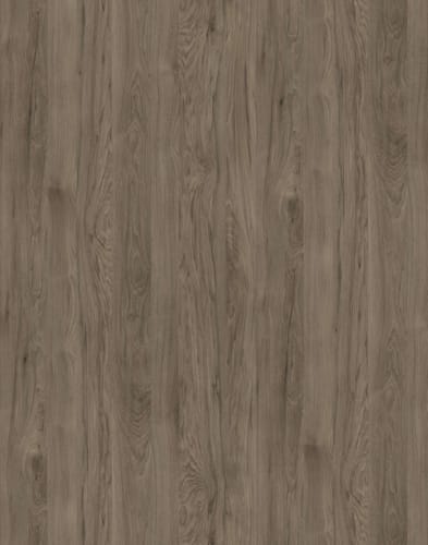 Kronodesign Panneau mélaminé K087 PW Rockford Hickory foncé Bois pur 2800 x 2070 x 8 mm
