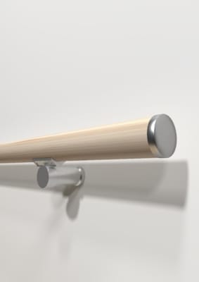 R16 - Kit rampe Rondo - Main courante - Sapin 40 mm x 2m