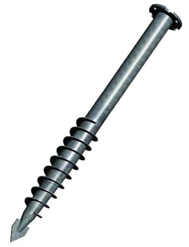 Weasyfix vis de fondation 1250 mm en acier galvanisé avec M16 central pour vissage des Con