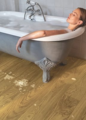 Quick-Step parquet Cascada - Chêne caramel brun extra mat 3888 - 13 x 190 x 2200 mm