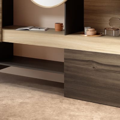 Panneau mélaminé K537 RW Ristretto Baroque Oak - 2800 x 2070 x 8 mm