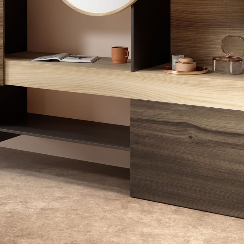 Panneau mélaminé K537 RW Ristretto Baroque Oak - 2800 x 2070 x 8 mm