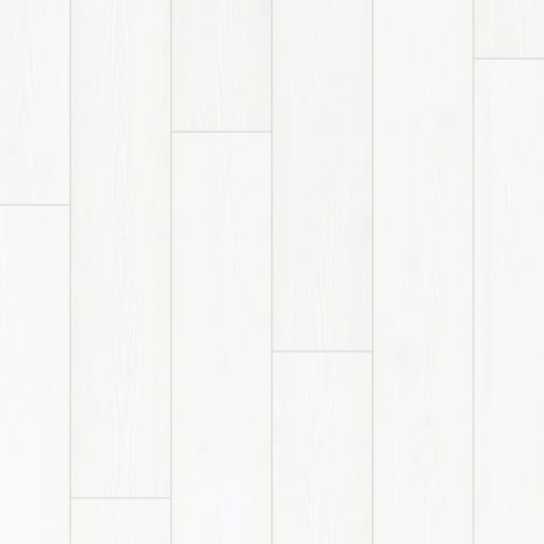 Parquet stratifié Quick-Step Impressive - Planches blanches 1859 - 8 x 190 x 1380 mm