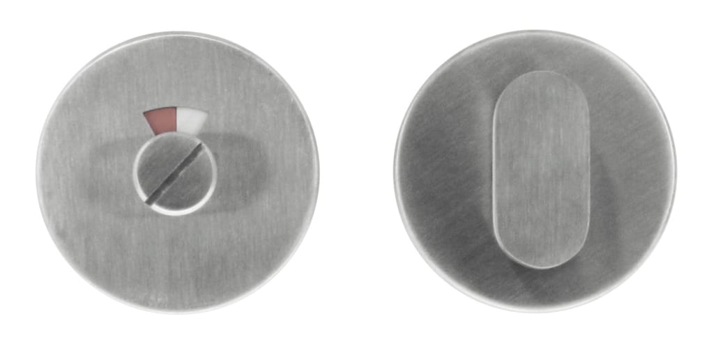 Rosace entrée WC libre/occupé - Inox