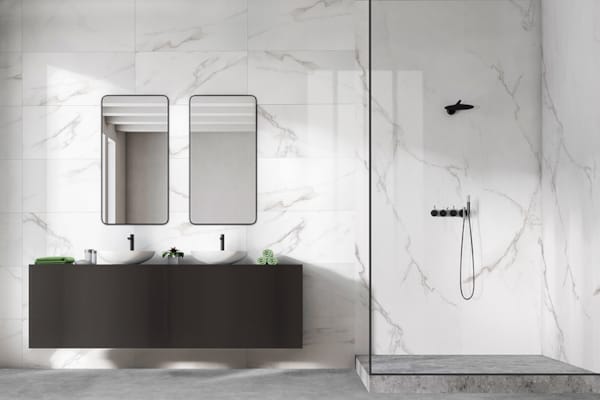 Panneau mural PVC DUMAWALL XL - Trapani Gloss - 5 x 900 x 2600 mm