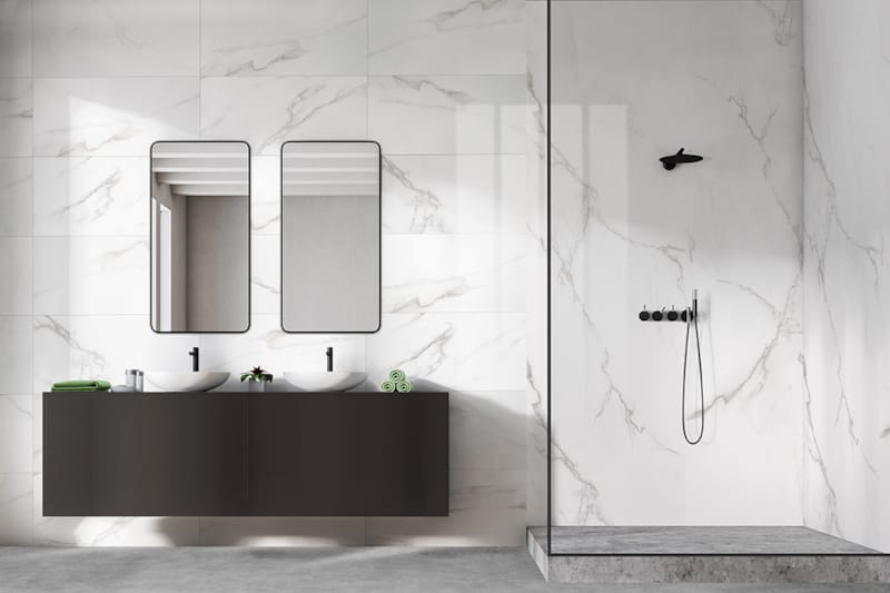 Panneau mural PVC DUMAWALL XL - Trapani Gloss - 5 x 900 x 2600 mm