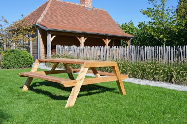 Table Pique-Nique Lubin - 1800x750x1500mm