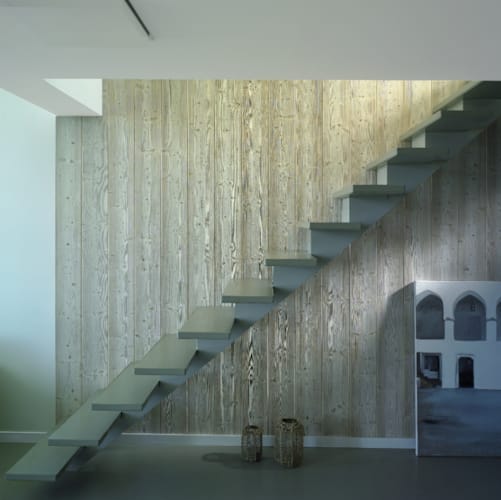 Lambris Verniland Pure - Sapin brossé - Yaki Nougat - 17 x 185 x 2350 mm