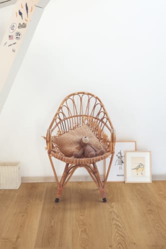 Parquet stratifié Loc Floor Elégant 4V - Chêne naturel 352 - 8 x 192 x 1261 mm