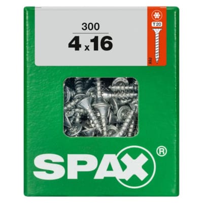 SPAX vis T-STAR+ WIROX - 4x16 L (boite 300 pces)