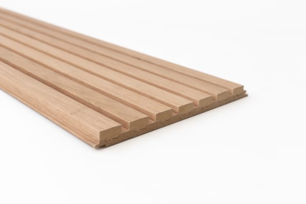 Panneau mural Maestro Latt Pepper Oak avec 7 lattes Pepper Oak - 20 x 300 x 2770 mm