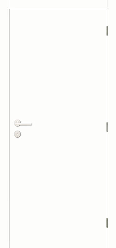 Porte prépeinte alvéolaire réversible - 2015 x 730 mm