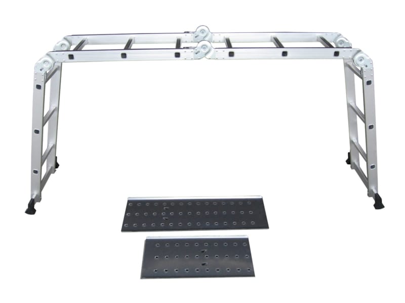 Escabelle pliante avec stabilisateur et plateforme