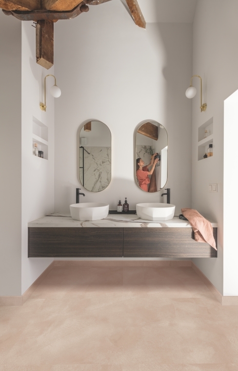 Quick-Step vinyle Livyn Alpha Vinyl Illume - Blush tendre 40333 - 6 x 428 x 856 mm