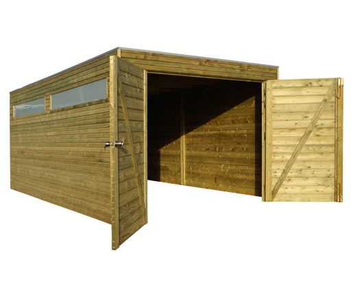 Garage QBH2 300x510 + Extension 300