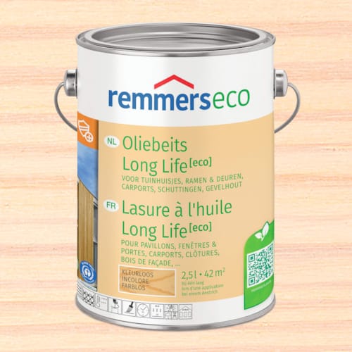 Remmers Lasure à L'Huile Long Life Eco 0,75 L - Blanc