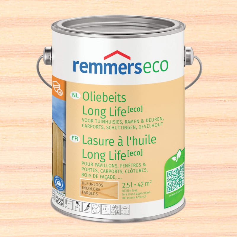 Remmers Lasure à L'Huile Long Life Eco 0,75 L - Blanc