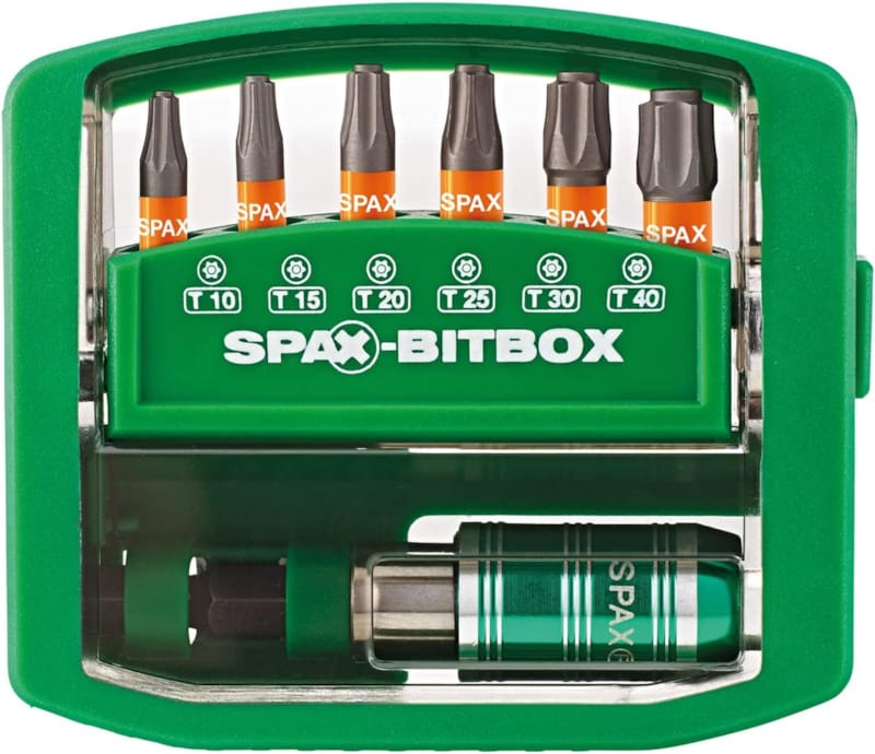 SPAX L-BOXX WIROX garni - Coffret assortiment de vis