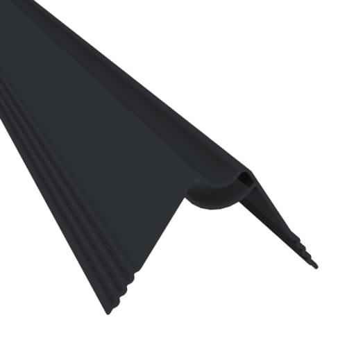 Duofuse Petit Profilé de Fixation en V Noir 36x20x2470 mm