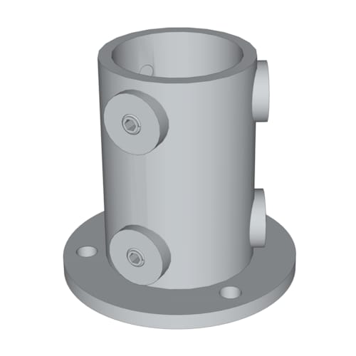Weasyfix Connecteur pour poteaux et tubes de 60 de diamètre