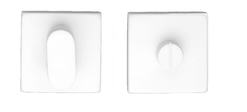 Garniture wc kubic shape blanc sans rouge et blanc