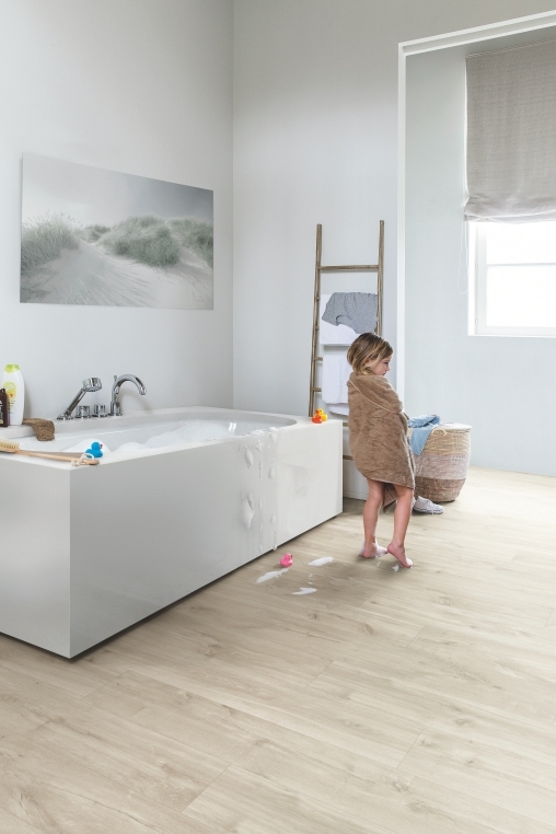 Quick-Step vinyle Livyn Alpha Vinyl Blos 4+1mm - chêne canyon beige 40038 - 5 x 189 x 1251