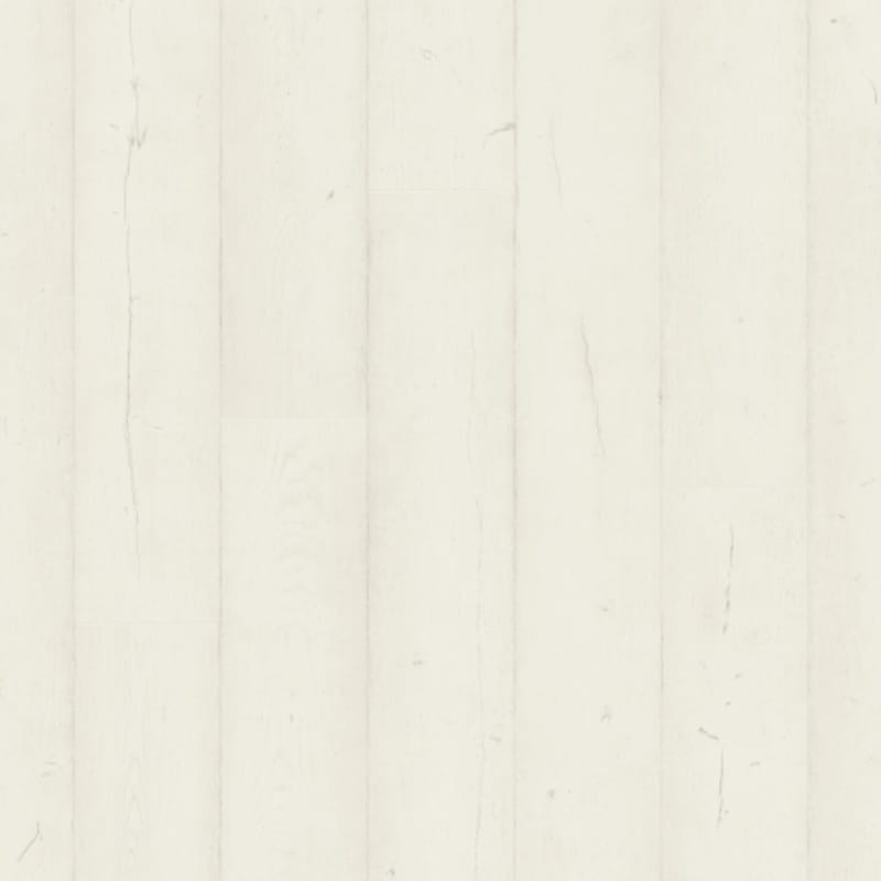 Parquet stratifié Quick-Step Capture - Chêne peint blanc 4753 - 9 x 212 x 1380 mm