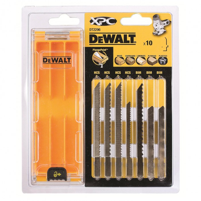 Stanley Set de 10 Lames XPC Lames Scies pour Bois