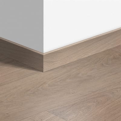 Plinthe standard stratifié Quick-Step 1291 Chêne blanc blanchi - 12 x 58 x 2400 mm