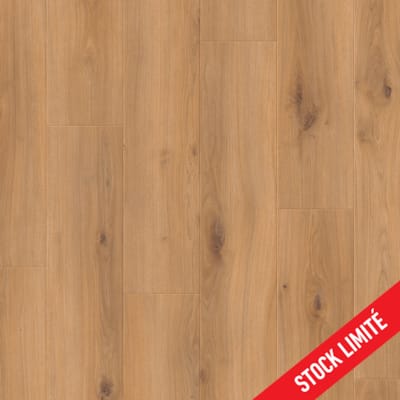 Parquet stratifié Quick-Step Quicko - Chêne miel noueux - 8 x 192 x 1261 mm