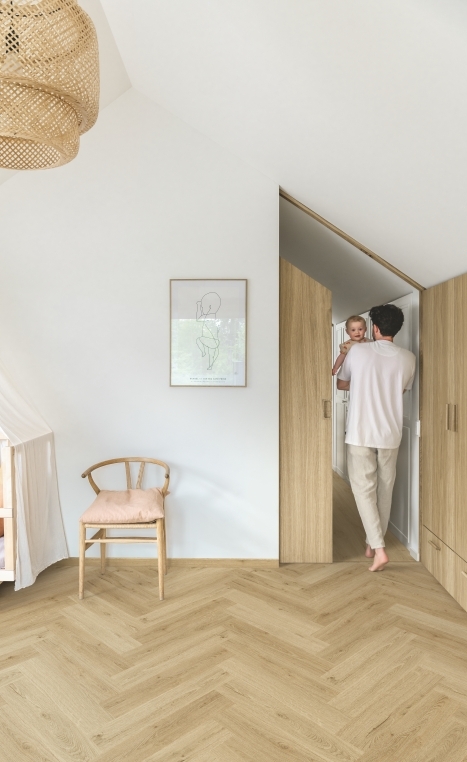Quick-Step vinyle Ciro - beige ramageux 40362 - 630 x 126 x 6mm