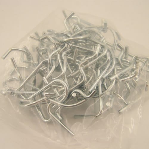 Panneau perforé acier 2pc - 60x45cm + 41 crochets