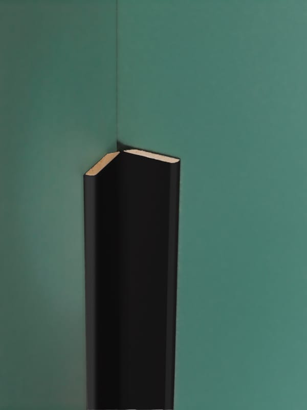 Moulure pliante Maestro - Matte Black Ec133 - 2 x 50 x 2700 mm (2 pcs)