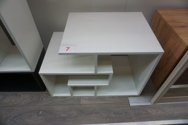 MOKI Meuble Opéra blanc 55x80x50 cm