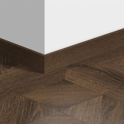 Plinthe standard stratifié Quick-Step 4145 Chêne royal brun foncé 12 x 58 x 2400 mm