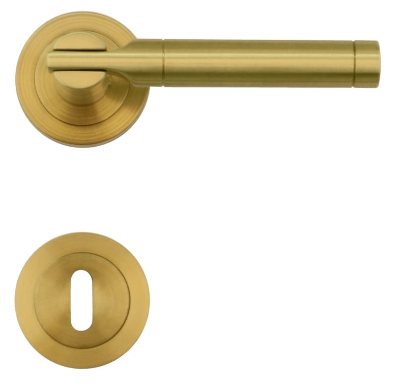 Poignée de porte Vito Laiton mat - R+E