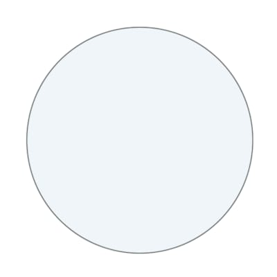 Verre clair Thys rond