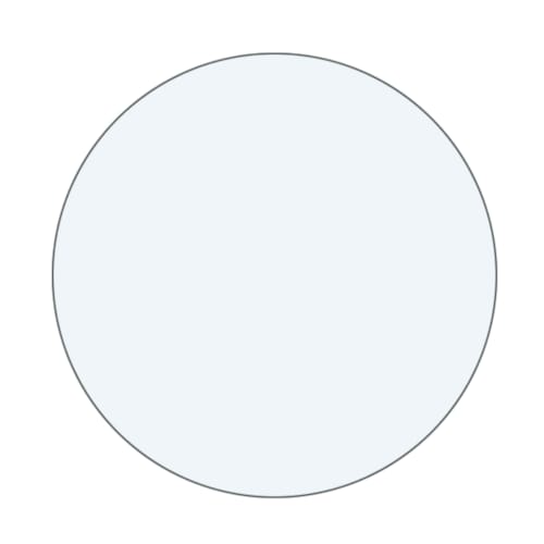 Verre clair Thys rond