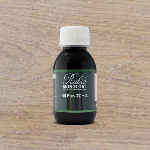 Huile Rubio Monocoat - oil + 2c - comp. A - 100 ml - Super White
