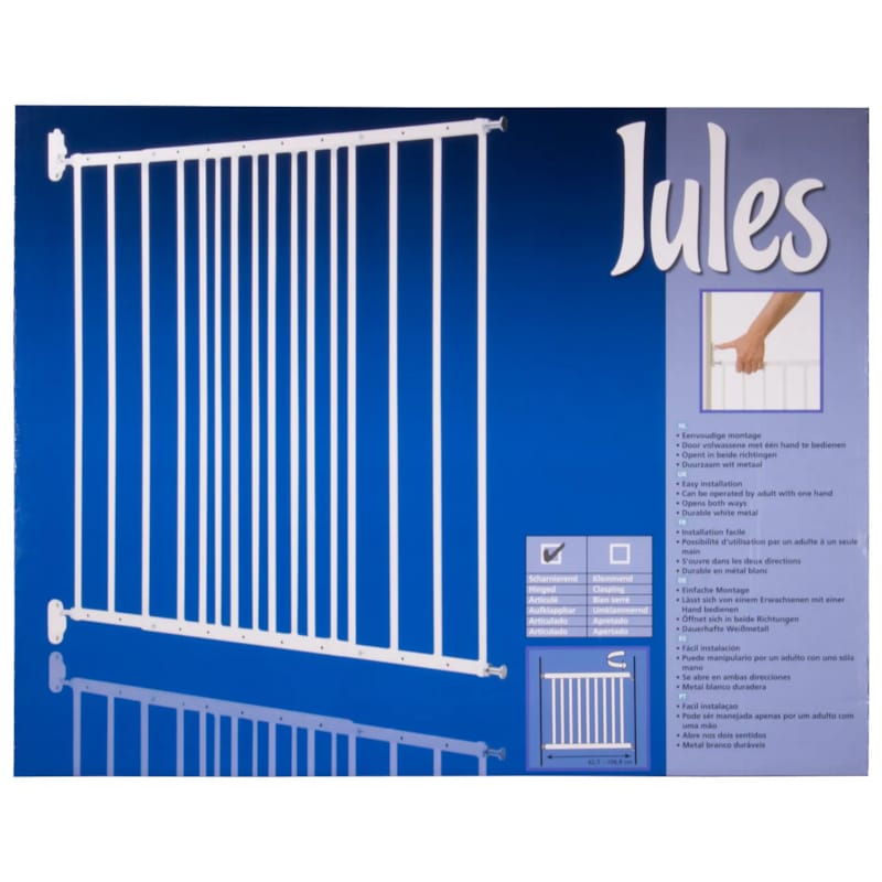 Jules barrière extensible de 62 à 106,8 cm en métal