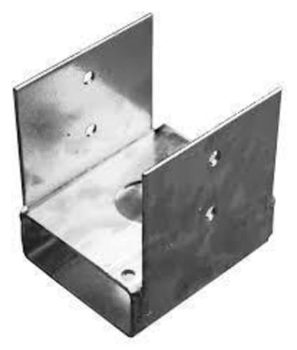 Weasyfix connecteur en acier galvanisé à chaud pour poutres de 100 mm max