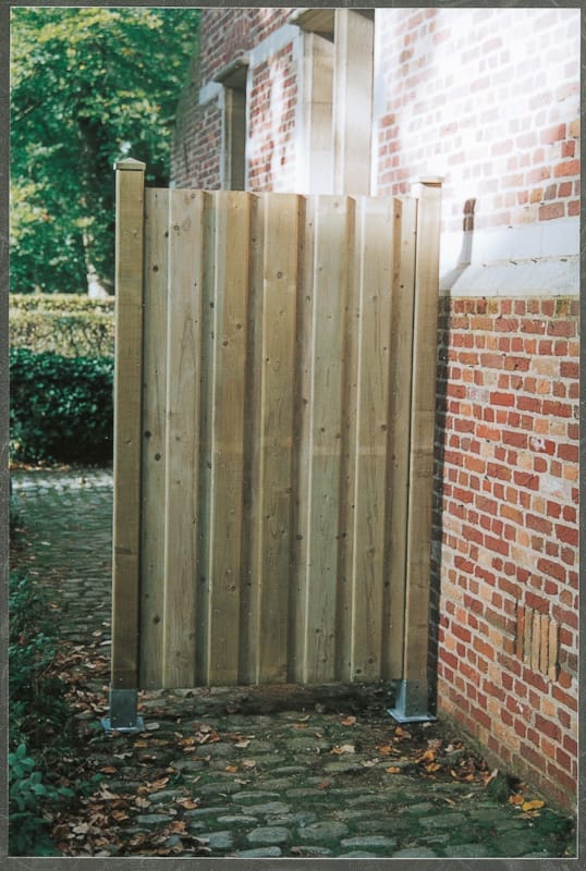 Porte de jardin bois Mistral fermé + quincaillerie 1m80 x 1m