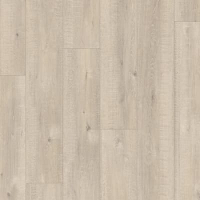 Parquet stratifié Quick-Step Impressive - Chêne aspect raboté beige 1857 - 8 x 190 x 1380