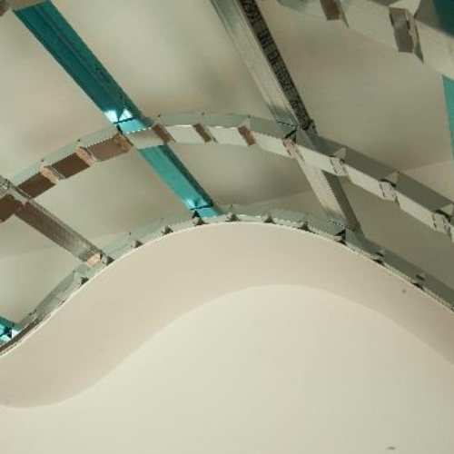 Metal Stud plafond concave 3m00