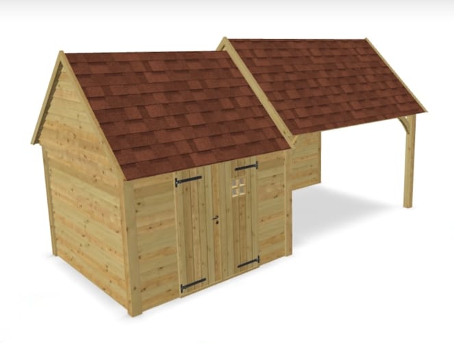 Cottage Cambridge Riviera avec terrasse couverte - 3 x 6,75 m